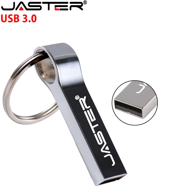 JASTER USB 3,0 64GB Wasserdicht-Stick Metall Pfeife Pen drive 32GB 16GB 8GB 4GB флешка usb 3.0 (über 10 stücke freies Logo)