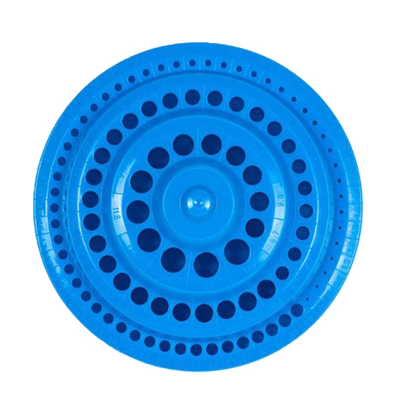 Drill Bit Porous Storage Box Multifunctional Rotatable Cutter Milling Cutter Finishing Box Pp Plastic Storage Box