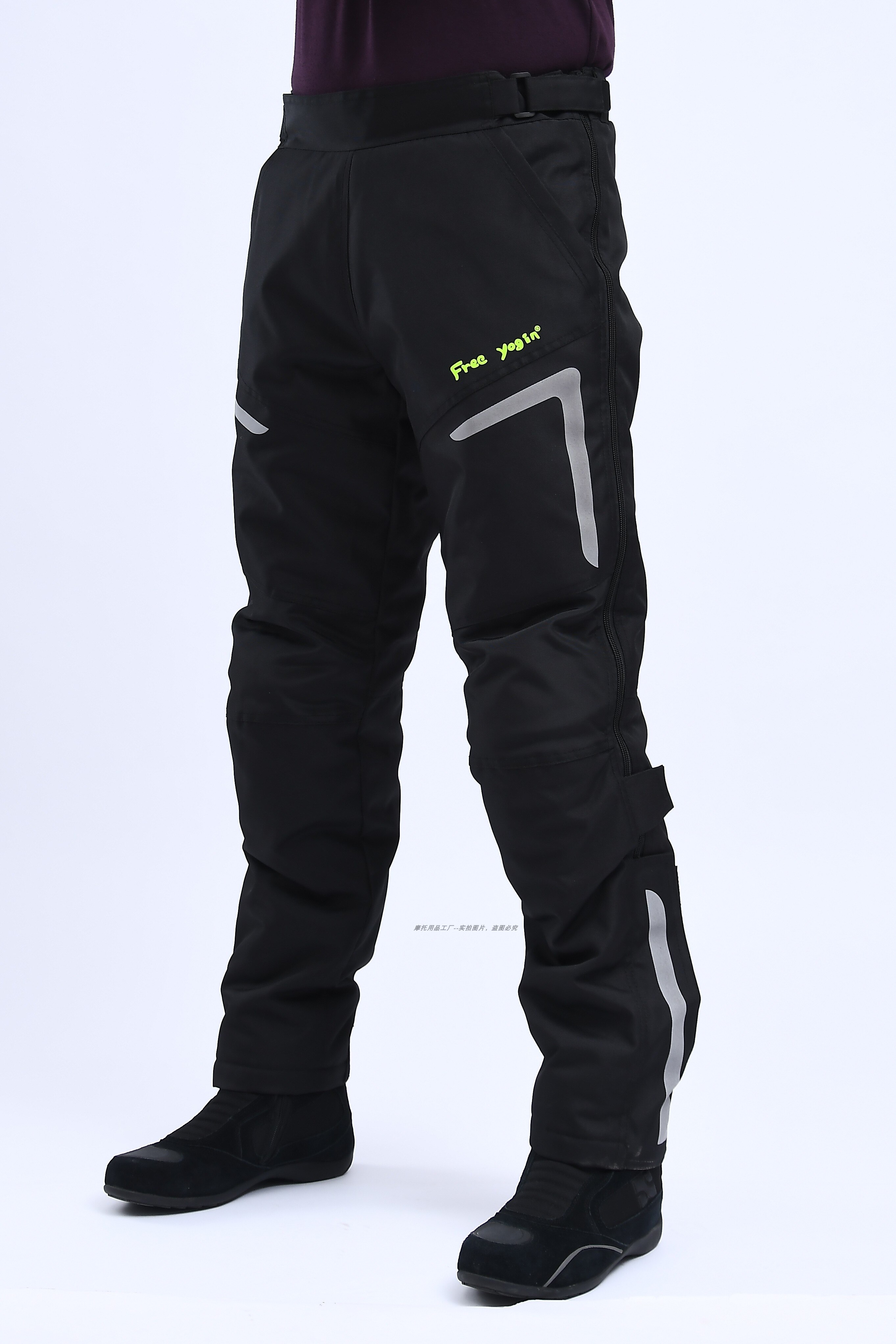 Motorfiets Winddicht Broek Fall-Proof Motorfiets Mannen Rijden Broek Thermische Apparatuur Afneembare Winddicht Quick-Release Broek