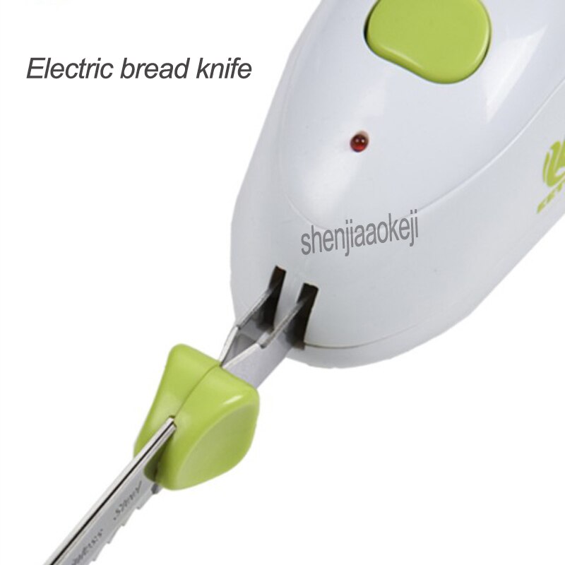 220v 110w 1pc Electric bread knife Stainless steel doubl knife serrated knife frozen meat bread Ham Cutting knifes