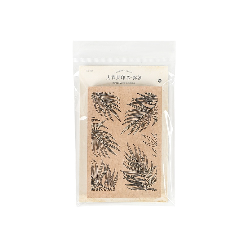 Retro Geometrische Plant Alfabet Achtergrond Stempel DIY Houten Stempels voor Scrapbooking Briefpapier Scrapbooking Standaard Stempel