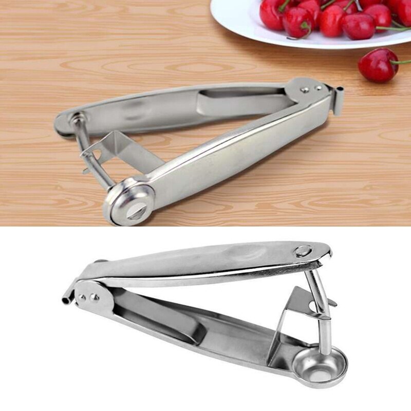 Cherry Pitter Tool 304 Stainless Steel O live Pitter Tool Plum Pitter Cherry Stone Remover For Make Cherry Juice Cherry Coke
