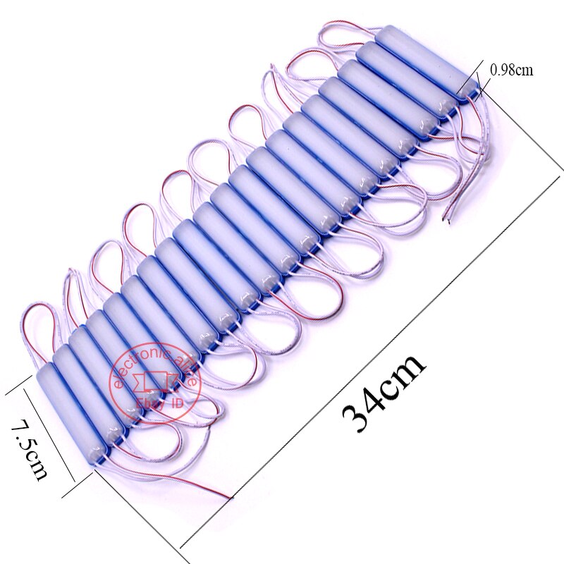 20 pcs/lot 2W/pcs injection COB LED Module with lens 160 degree,DC 12V advertising light,Led Backlight For Channel Letters