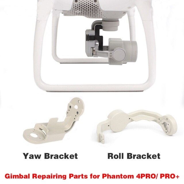Gimbal Repairing Parts Replacement Yaw Bracket Roll Bracket for DJI Phantom 4 PRO and 4 PRO+