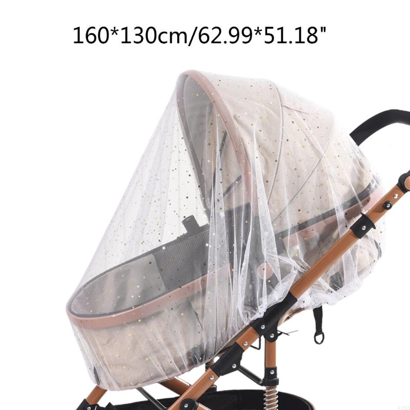 K1MA Lightweight Stroller Net Universal Mosquito Net para Stroller Fácil instalar