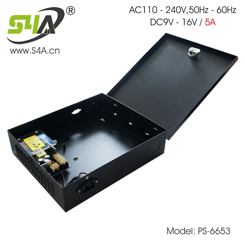 Wide range 90V-260V with 5A Switching Power Supply for Access Control: PS-6653