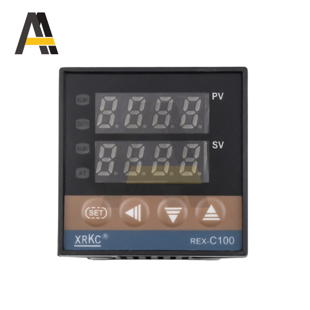 REX-C100 Digital PID Temperatur Regler 0 zu 1300 Grad 110V zu 240V REX-C100 Thermostat mit Relais Ausgang
