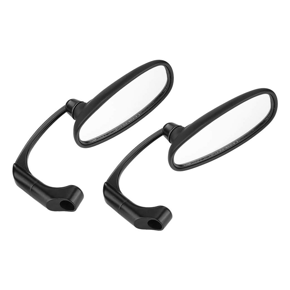 Motorcycle Rearview Side Mirror with 8/10mm Screws Universal Round Retro Modified Motorbike Cafe Racer Rear view Mirrors