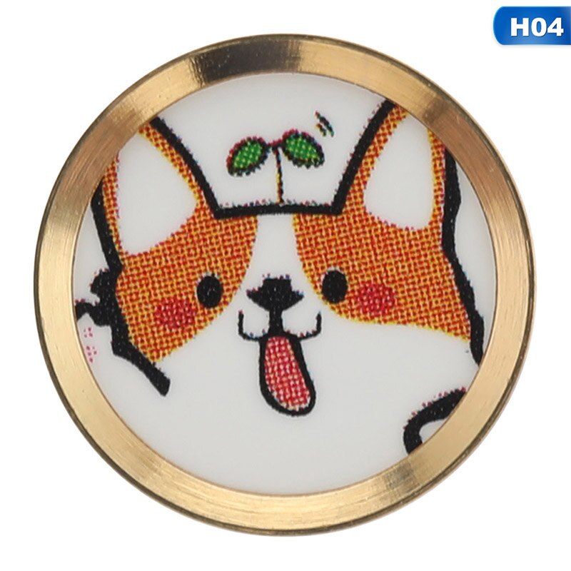 Cartoon Cute Touch Home Button Sticker For IPhone 5 6 6S 7 8 Plus For Ipad Air Mini Fingerprint Identification Keypad: H04