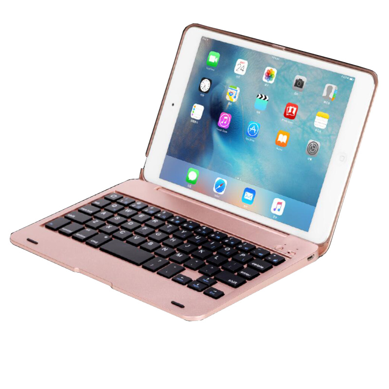 For iPad mini 4 mini 5 Keyboard Case A1538 A2124 ABS Wireless Keyboard Case For iPad mini 4 5 Case With Keyboard Funda: Yellow
