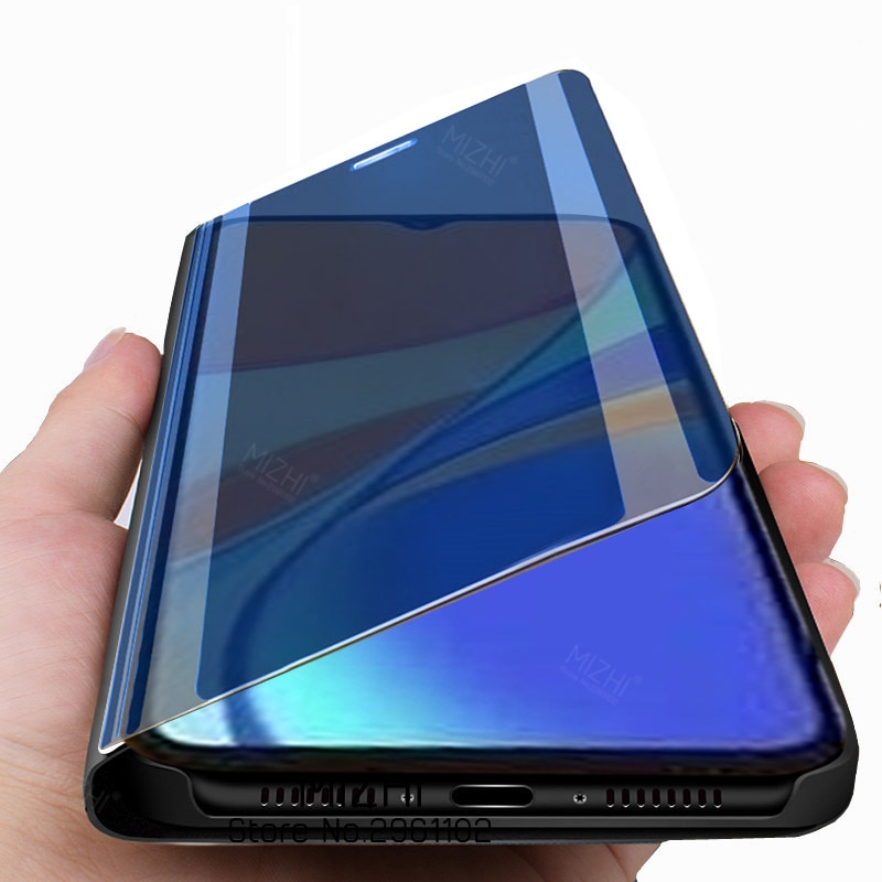 redmi 9c case smart mirror flip case For xiaomi redmi 9c 9 c c9 xiomi xaomi xaomi redmi9c stand book phone cover coque fundas