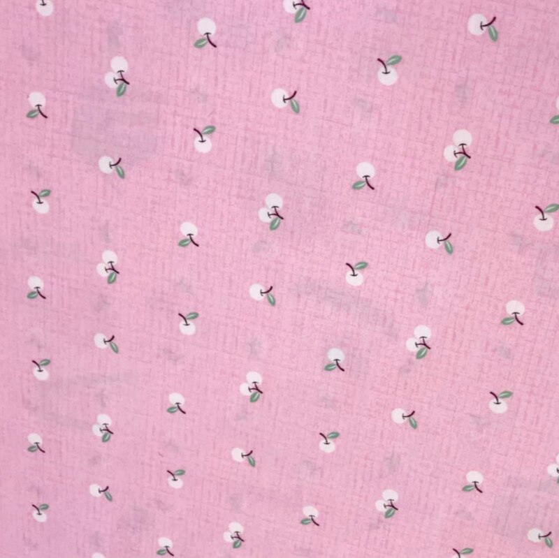 Tissu de drap de lit de bébé | Série de gâteaux, tissu de coton pour le bricolage, tampon de table, tissu de pathachie en coton