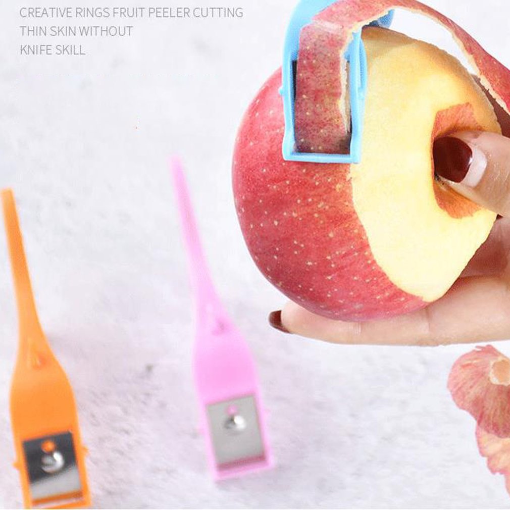 1PC Multifunctional Apple Peeler with Non-Slip Handle Fruit Vegetable Peeler Cutter Portable Cooking Gadgets Kitchen Supplies