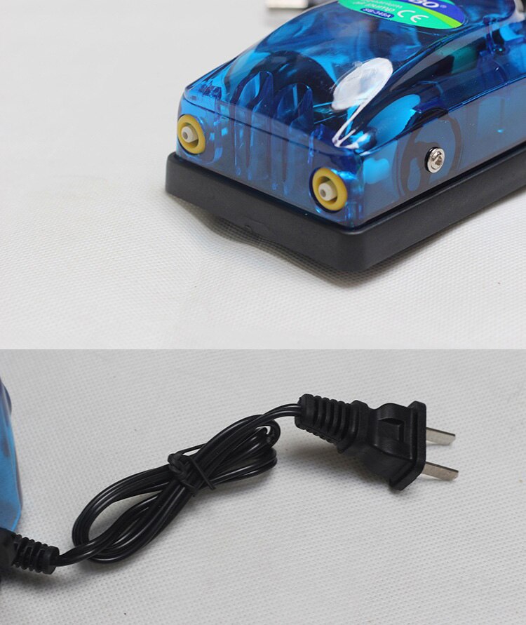 Silent Aquarium Air Pump Fish Tank Oxygen Air Compressor Aerator Aquarium Air Flow Maker Prump For Fish Marine Plant Tank
