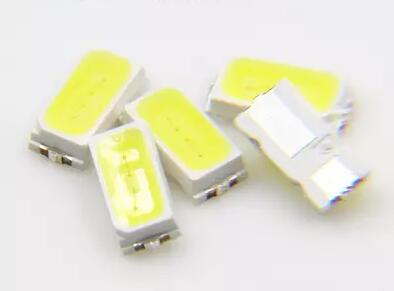 100 st  x 3014 blå röd jade grön orange varm vit gul ultra ljus smd led indikering