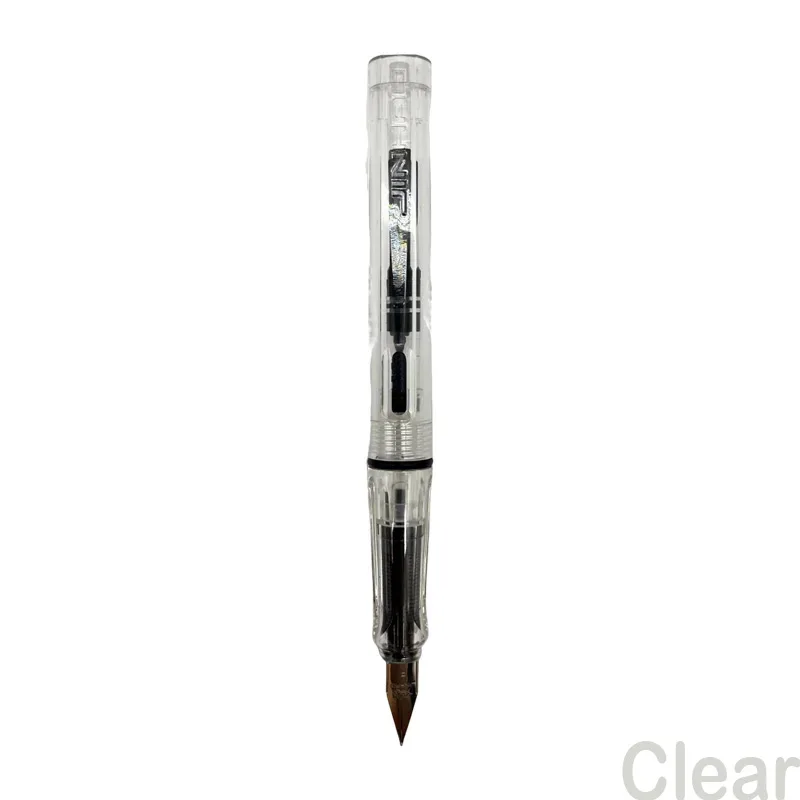 JINHAO 619 Fountain Pen Colorful Luxury F EF Nib Ink Pen Writing Calligraphy ink Pens Office School Supplies Stationery: Lavender / EF
