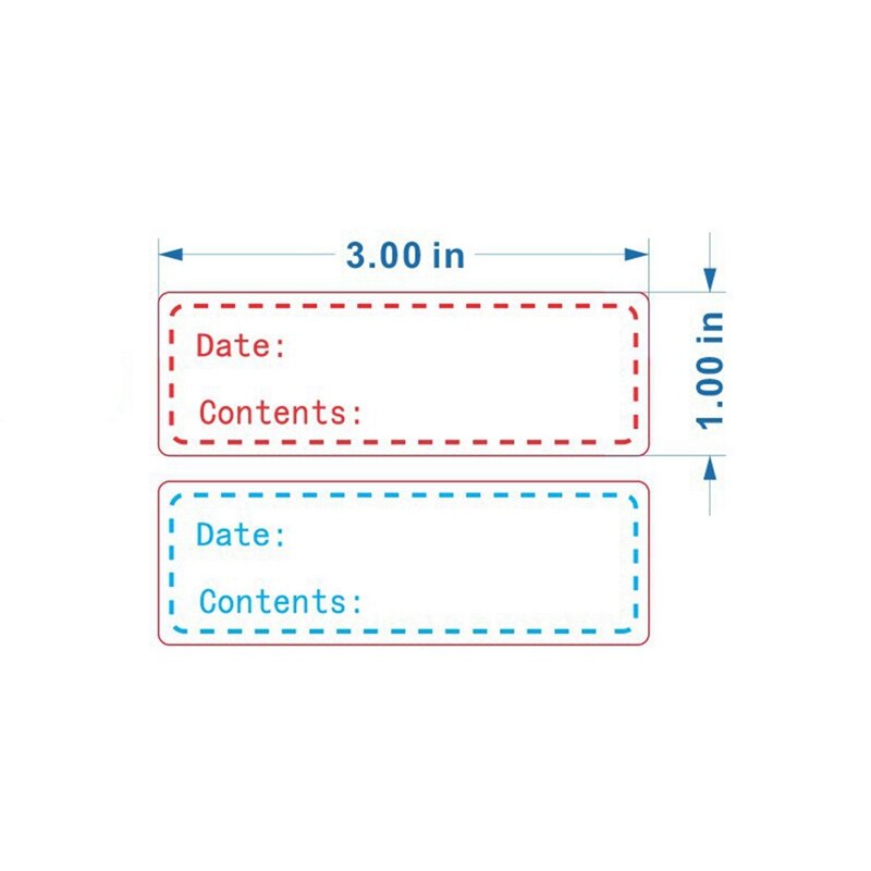 400PCS Kitchen Sticker Refrigerator Freezer Food Storage Container Jar Packing Date Content Label Marker Spice Stickers