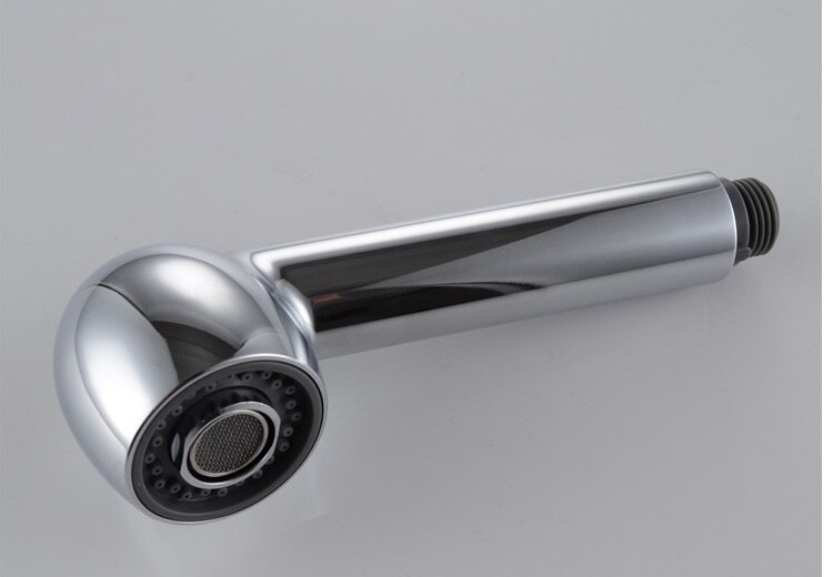 Vervangende douchekop keukendouche vaatdouche spoeldouche vervangende handdouche armatuur douche vervanging kop voor keukenkraan zilver