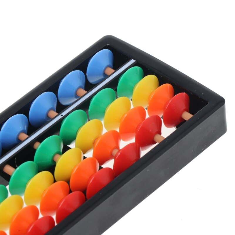 Kleurrijke Abacus Rekenen Soroban Wiskunde Berekenen Gereedschappen Educatief Speelgoed R9JD