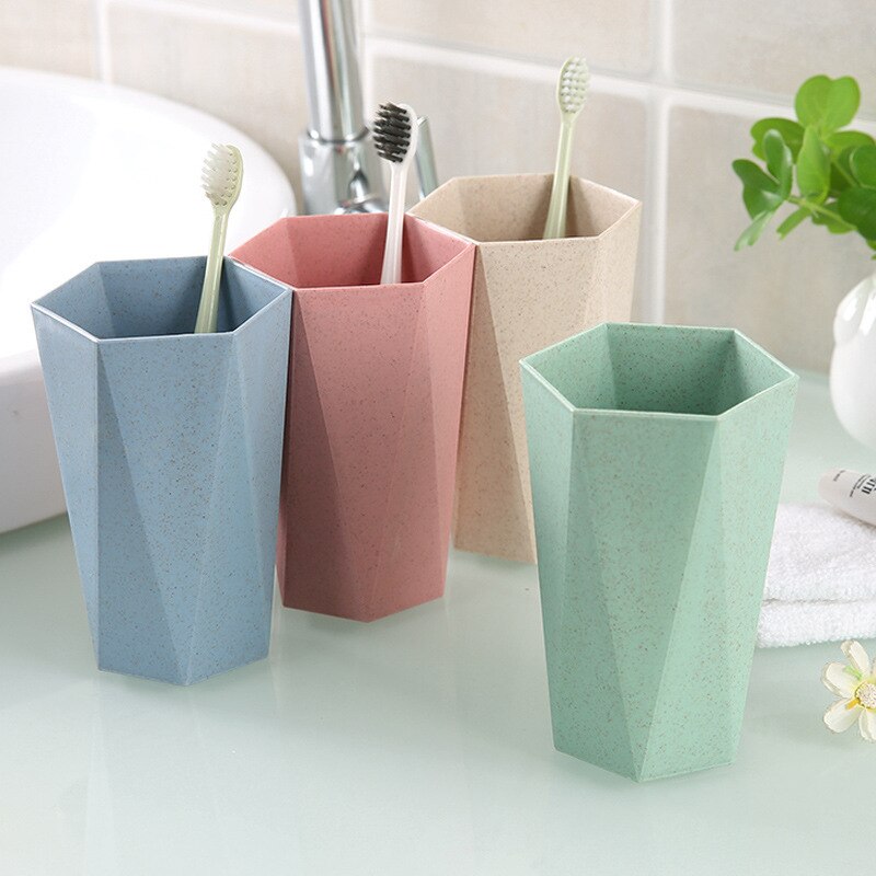 1pc Diamond Cup Toothbrush Cup Mouthwash Cup Household Couple Toothbrush Cup Maixiang Wash Cup