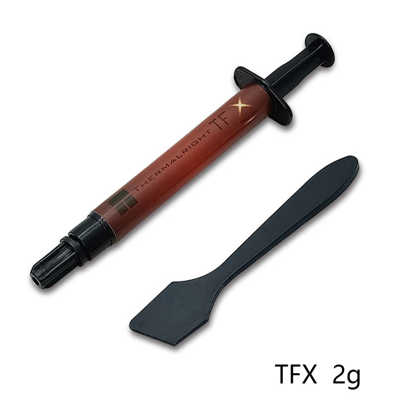 Thermalright TFX 14.3W/M-K Thermal Desktop Computer CPU Graphics Card Notebook Heat Dissipation Silicone Grease Thermal Paste: 2g
