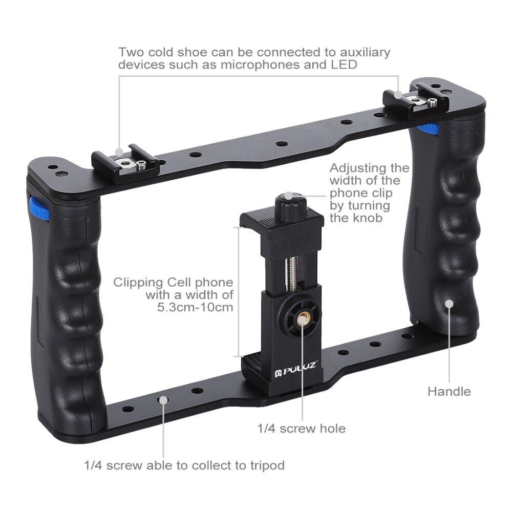 Bur Video Puluz live udsendelse smartphone bur video rig fil... – Vicedeal