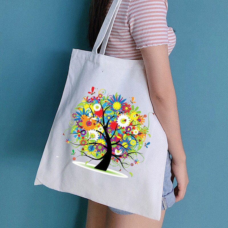 Nowe kolorowe drzewo kwiatowe naszywki termiczne naklejki transferowe na ubrania t-shirty torby Diy zmywalne naszywki robić prasowania