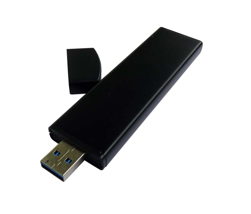 USB enchufe directo B + M M.2 NGFF (sata) SSD unidad de estado sólido a USB 3,0 caja de disco duro