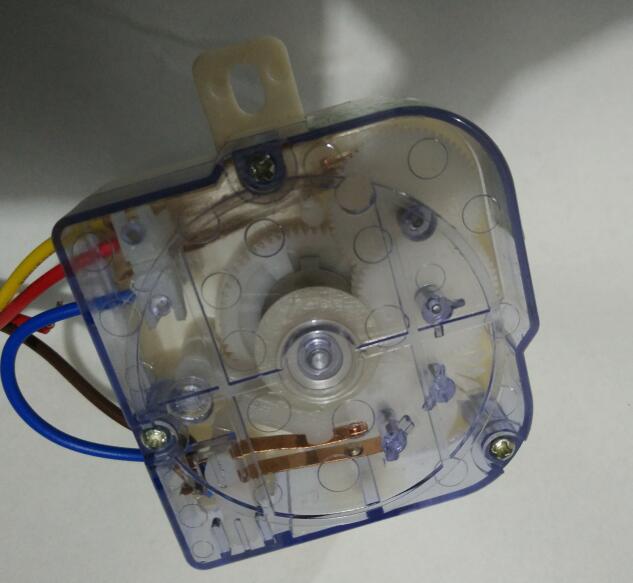 3 wires 15 mintues Washing machine timer with double ears install distant for 6.5-7.2MM