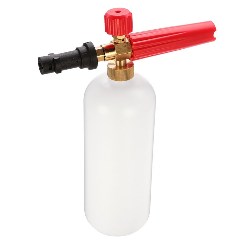 Auto Washer Sneeuw Foam Lance 1000Ml Hoge Druk Zeep Foamer Cleaner Auto Wassen Verstelbare Nozzle Spuit Voor Karcherk Serie