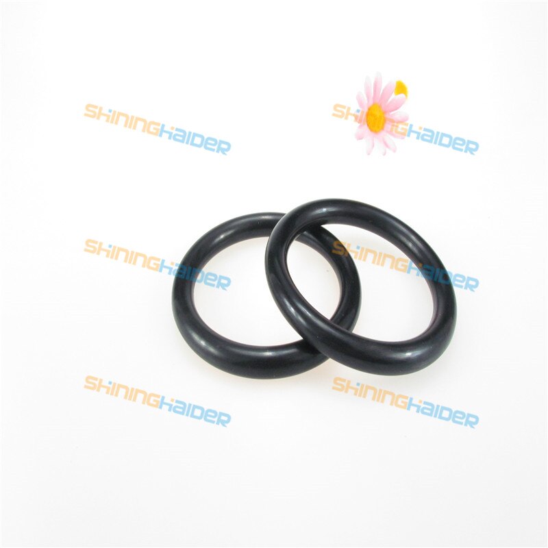 50PCS wire diameter 6mm cross section 6mm black NBR O type ring nitrile rubber O sealing ring CS 6mm OD 45mm-62mm