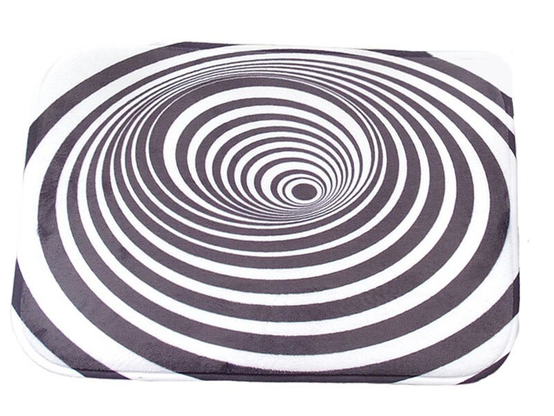 Empreintes de sang créatives tapis de bain tapis d'horreur tapis de toilette daim antidérapant absorbant douche tapis de salle de bain tapis de sol tapis de cuisine: 4 / 500MMx800MM