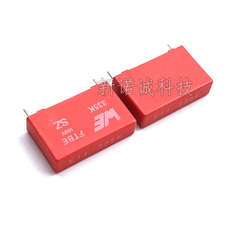 10pcs WE FTBE 100V 335 3.3UF 3U3 100V335 335K 10% Correction Safety Film Capacitors Pitch 22.5mm