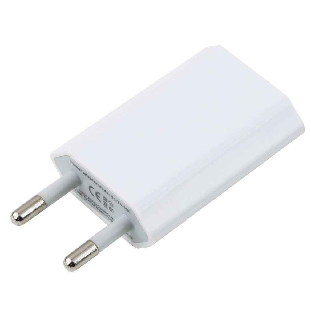 Adaptateur portatif breveté de chargeur de mur de puissance de téléphone Portable d'usb de de carte pour l'iphone 3G 3GS 4 4S prise de l'ue