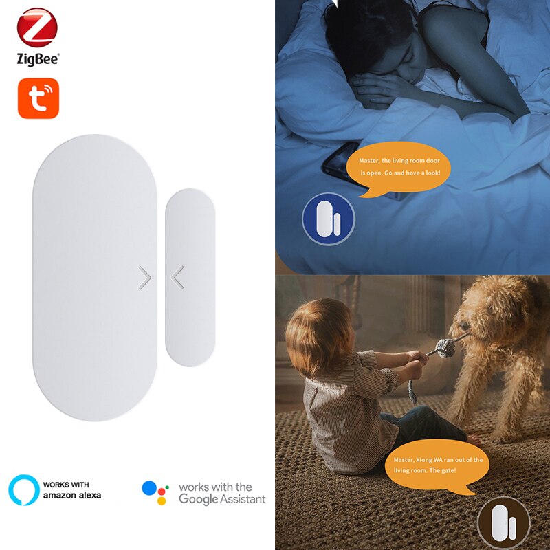 Tuya Smart ZigBee Door Window Contact Sensor Smart... – Grandado