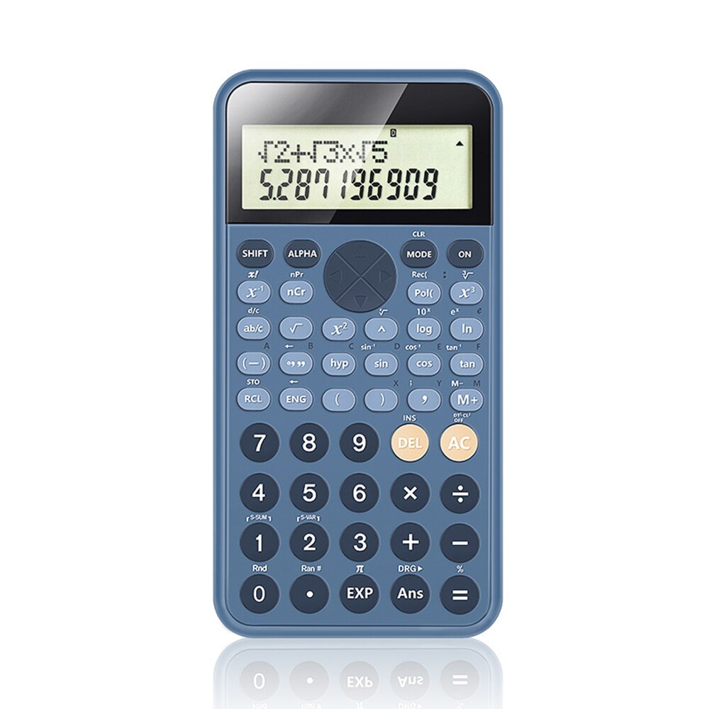 Multi-functional Scientific Calculator with 2 Line Display 240 Functions Mathematics Calculating Tool for School Students