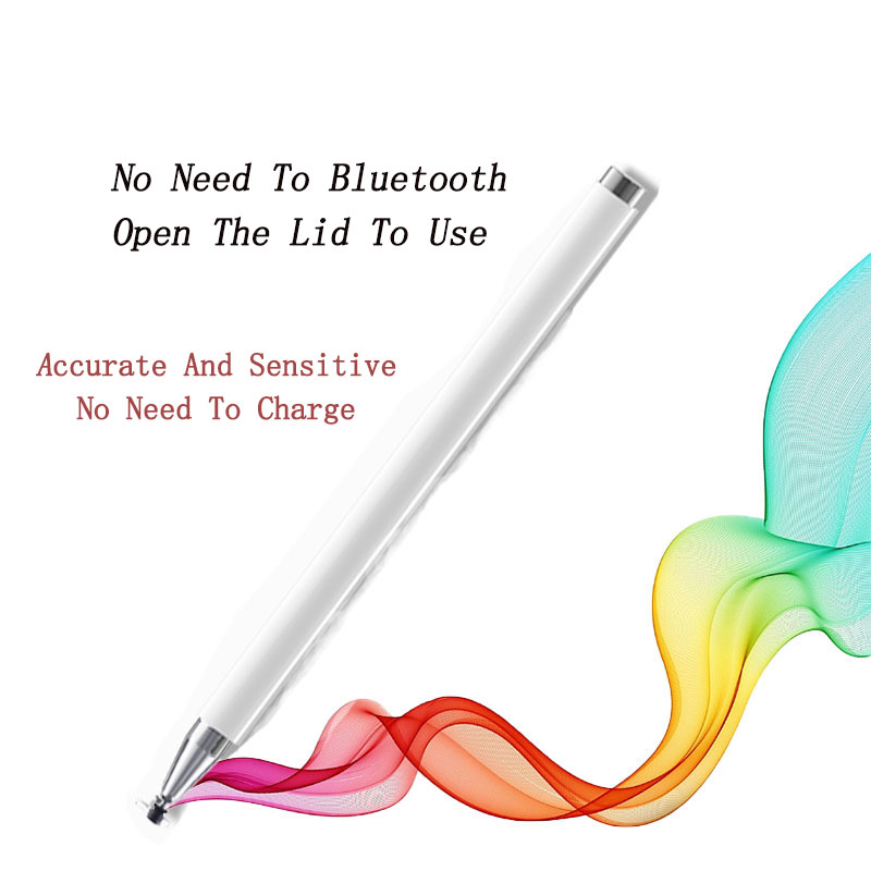 Universal Capacitive Pen Passive Magnetic Suction Transparent Disc Drawing Stylus Touch Screen Pencil for ipad Phone Tablet Pen