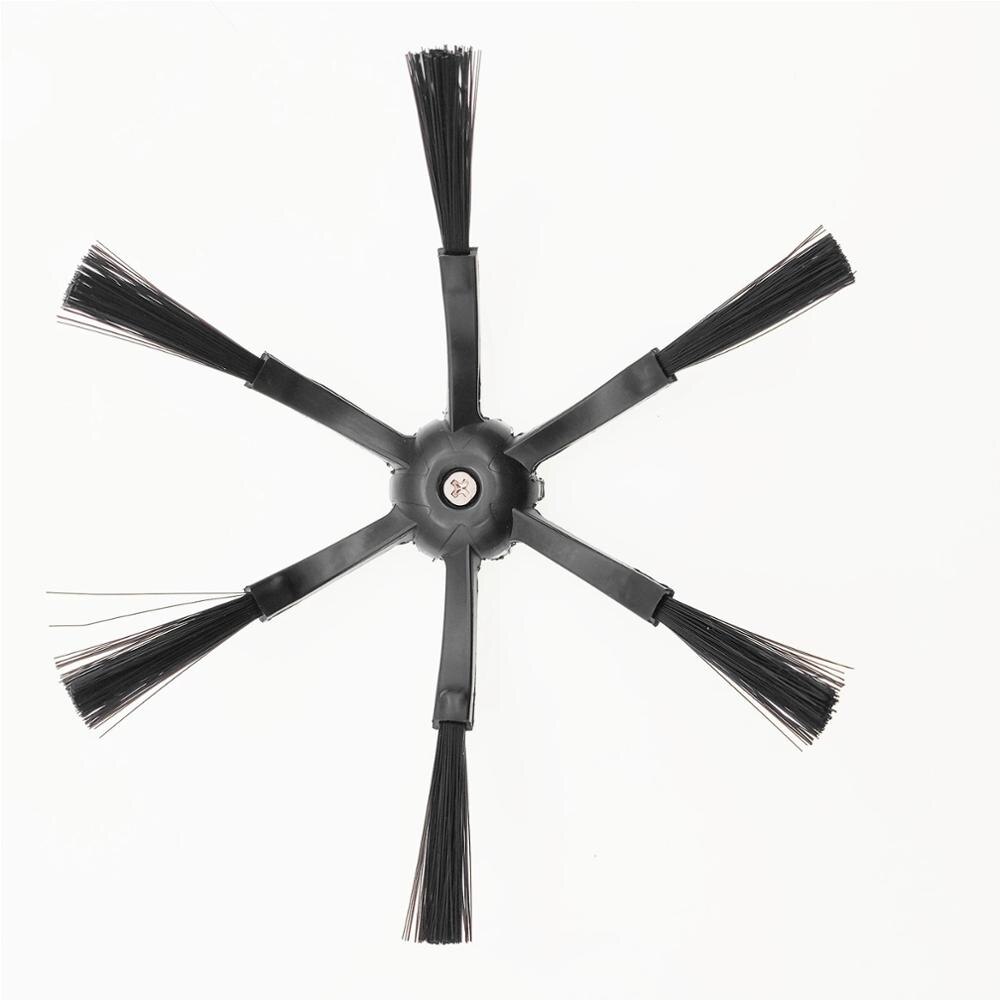 6- poter sidebørste til xiaomi roborock alle serier  s5 s50 s51 s52 s55 s6 s60 s61 s5 s6 max maxv pure  e20 e4 robotstøvsuger