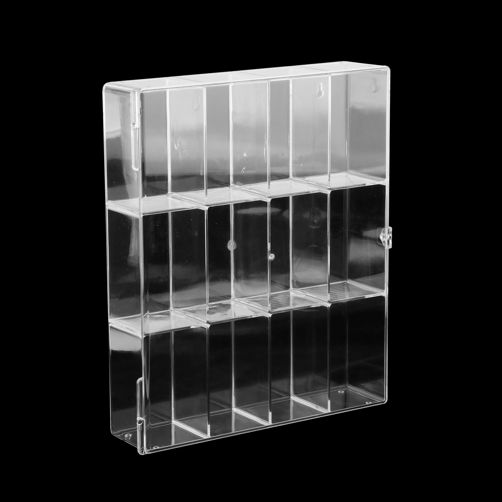Acrylic Display Case Countertop Stand Showcase for Mini Figures Collectibles