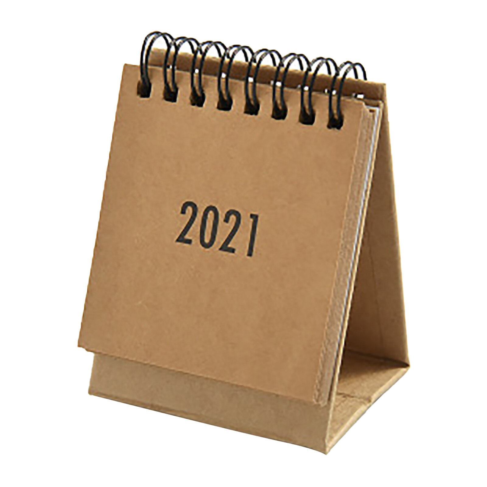 Simple Morandi mini Desktop Paper simple Calendar dual Daily Scheduler Table Planner Yearly Agenda Organizer Calendars: B