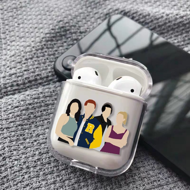 TV Riverdale Jughead Jones Southside Oortelefoon Case Voor Apple iPhone Opladen Doos Voor AirPods Pro Hard Clear Beschermhoes: For AirPods / 8