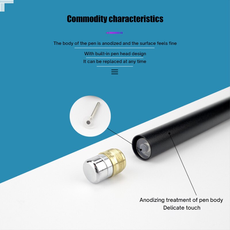 Lápiz táctil Universal para iPad Pro 11, 12,9, , , , 7th, 8th Air 2, 3, 4, , , 5th, 6th, para iPad, iPhone, Samsung y Xiaomi