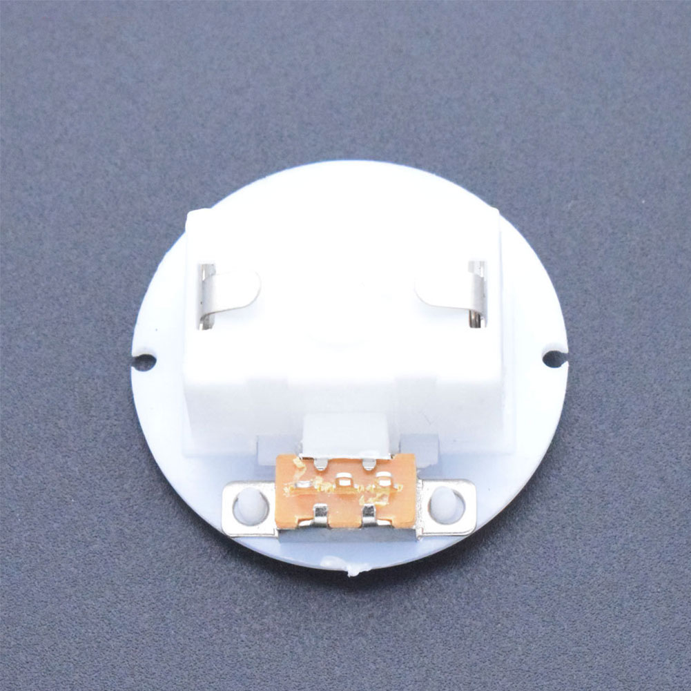 5 Pcs Round Battery Storage Box Case with Switch Button For AG13 / LR44 Batteries Base Battery Box Compartment Craft Base