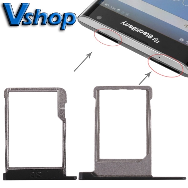 Voor Blackberry Priv SIM Card Tray + Micro SD Card Tray voor Blackberry Priv SIM Card Tray Vervangende Onderdelen