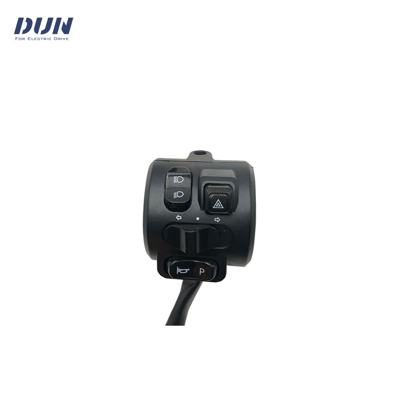 Hall Type Twist Throttle Set with Three Speed Gear Reverse Turn Signal Function For E-Scooter VOTOL Controller