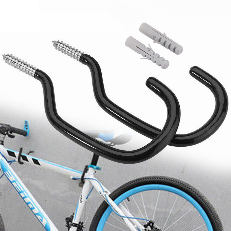 1/2PCS Bike Wall Stand Holder Large Road Bicycle Storage Hooks Wall Mount Bike Cycle Hanger Brackets Cycling Bicycle Parts