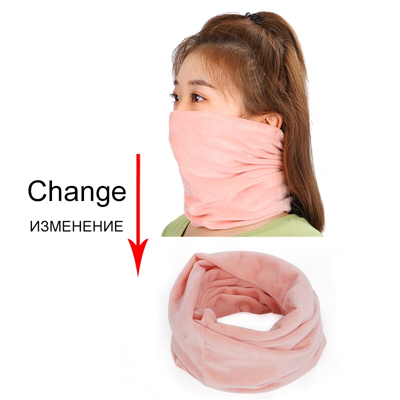 Foulard Snood tricoté pour femme, écharpe d'infinité, et doux, pour cou et câble circulaire, hiver,