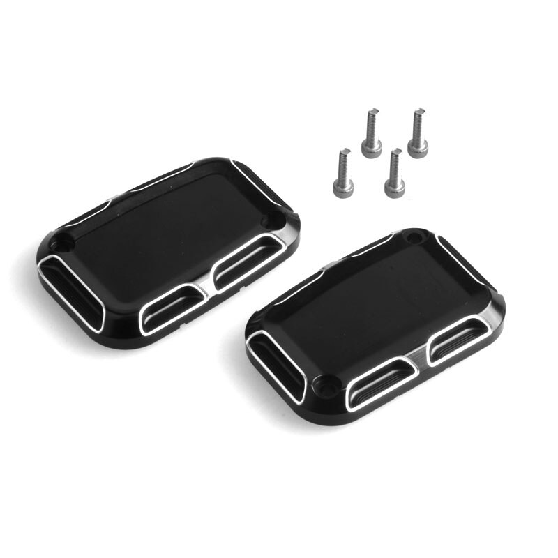 Brake Master Cylinder Cover For Touring Road King Ultra Tri Street Glide Electra Street V-Rod Night Rod