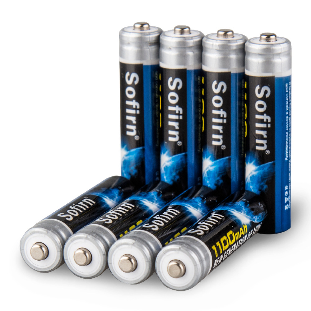 Sofirn AAA Battery 1.2V 1100mAh NI-MH AAA Rechargeable Batteries Disposable Recycled AAA Battery for Flashlight/Toys/Electronics