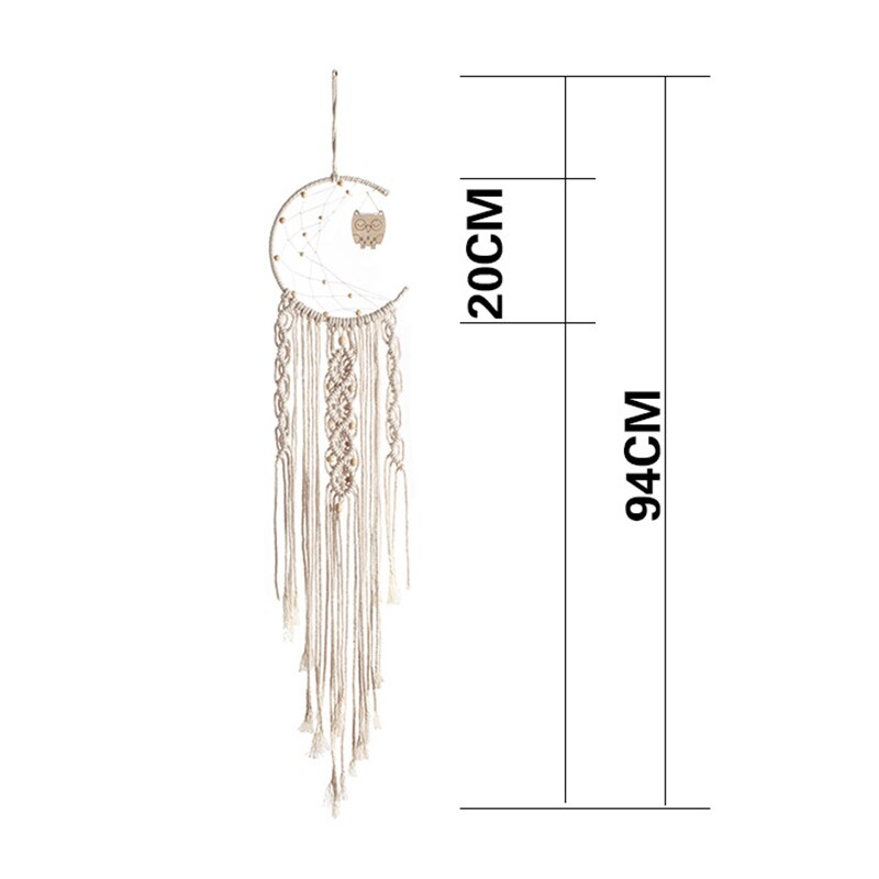 1PC Macrame Bohemian Tapestry Wall Hanging Chic Geometric Art Handicrafts Woven Tapestry For Home Living Room Decoration: G293558